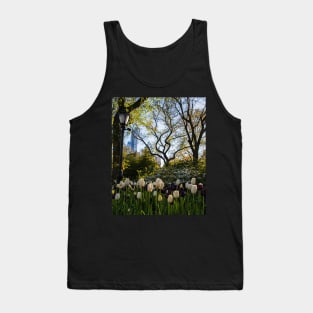 Springtime Tulips in Central Park New York City Tank Top